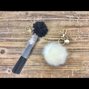 Tussle keychain/bag charm